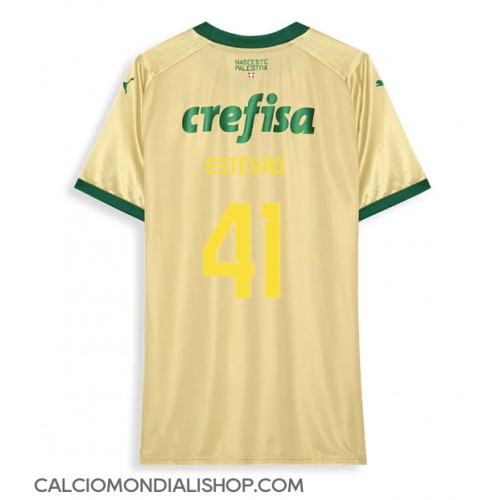 Maglie da calcio Palmeiras Estevao Willian #41 Terza Maglia 2024-25 Manica Corta